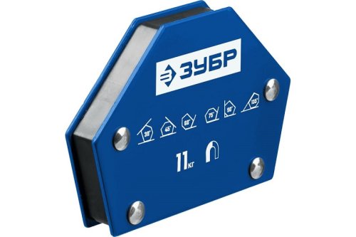 Угольники магнитные для сварочных работ ЗУБР УМ-6 до 11 кг фото Угольники магнитные для сварочных работ ЗУБР УМ-6 до 11 кг картинка